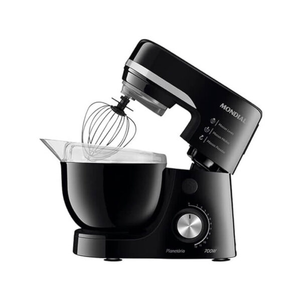 Batedeira Planetária, Mondial, Preto, 700W, 220V - BP-03-B