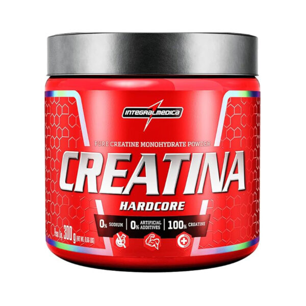 Integralmédica - Creatina 300G Monohidratada 100% Pura Branco