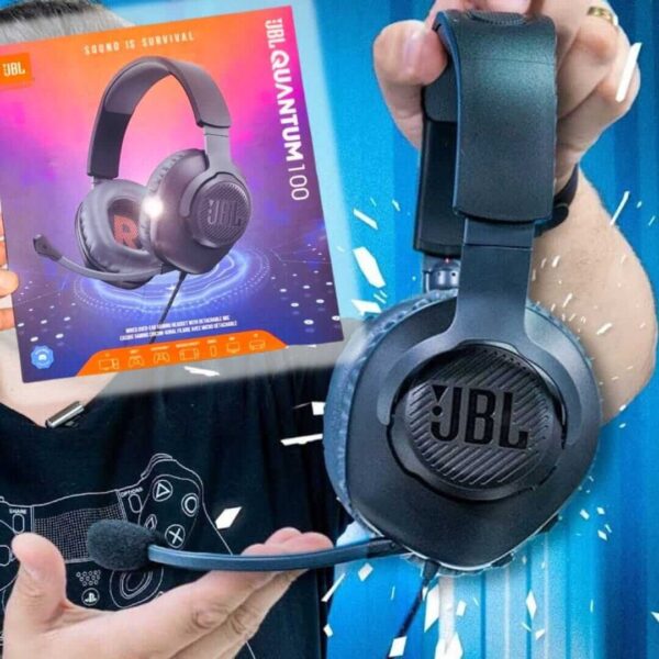 JBL, Headset Gamer, Quantum 100 - Preto