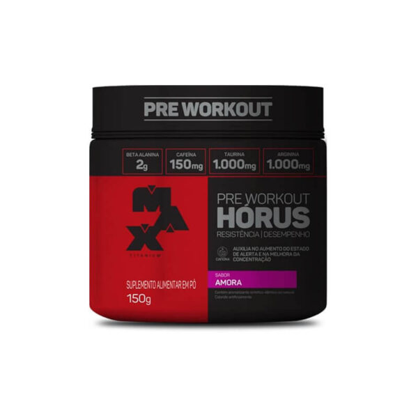 Max Titanium Hórus Pre Workout - 150G Amora