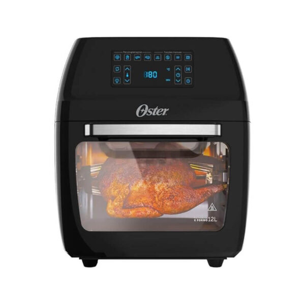 Oster OFRT780 - Fritadeira forno 3 em 1, 127V, 1800 W, ‎Preto