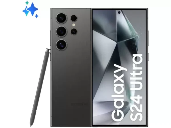 Smartphone Samsung Galaxy S24 Ultra 6,8" Galaxy AI 512GB Titânio Preto 5G 12GB RAM Câm. Quádrupla 200MP + Selfie 12MP Bateria 5000mAh Dual Chip