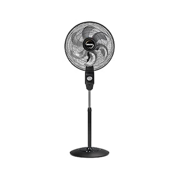 Ventilador Mallory Coluna Eolo Preto - Grafite 40 cm 220V