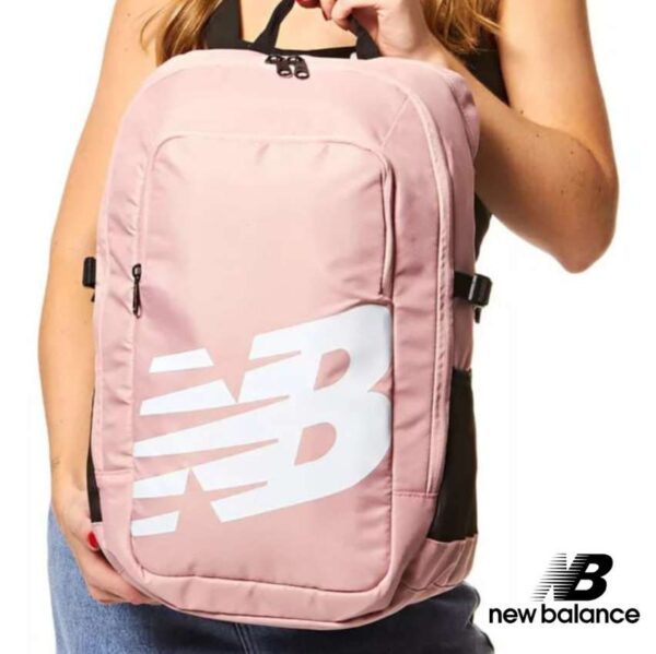 Mochila Casual Logo 29 Litros Lab23016 Rosa New Balance