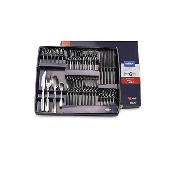 Conjunto de Faqueiro 42 Peças Milano - Brinox - Inox