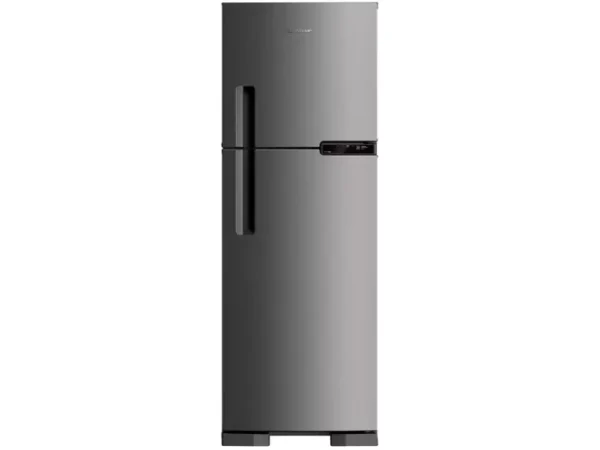 Geladeira Brastemp Frost Free Duplex 375L Inox com - Compartimento Extrafrio Fresh Zone BRM44HK