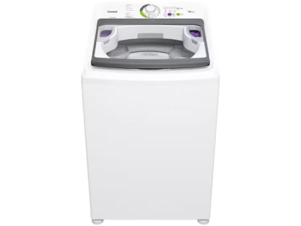 Lavadora de Roupas Consul 15kg 16 Programas de Lavagem Branca CWH15