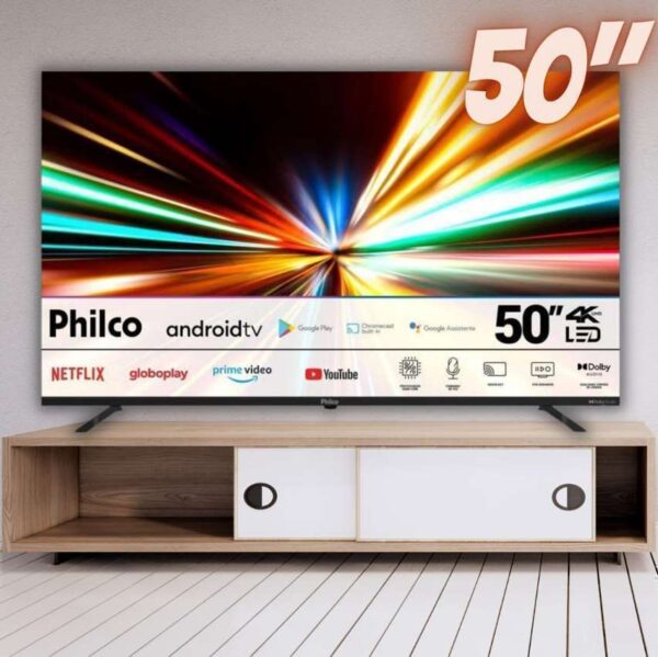 Smart Tv 50'' Ptv50g2sgtssbl 4k Tv Led Philco
