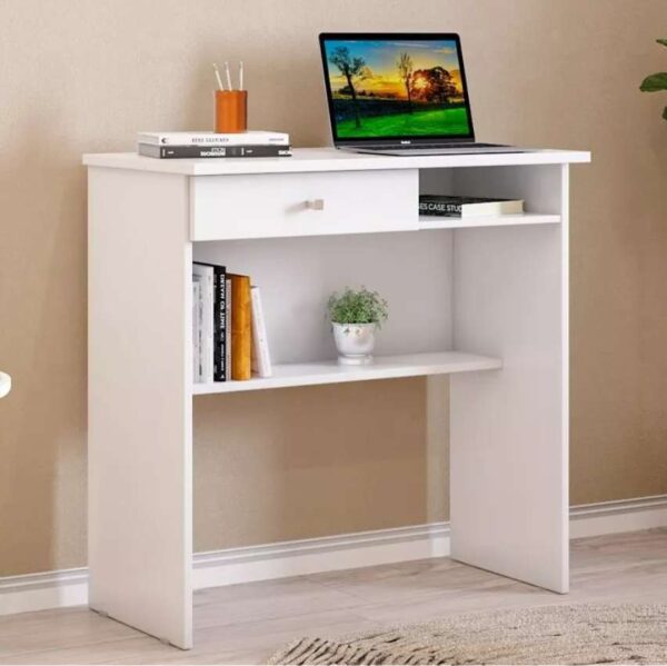 Escrivaninha Computador X Estudo Home Office Mesa Branco