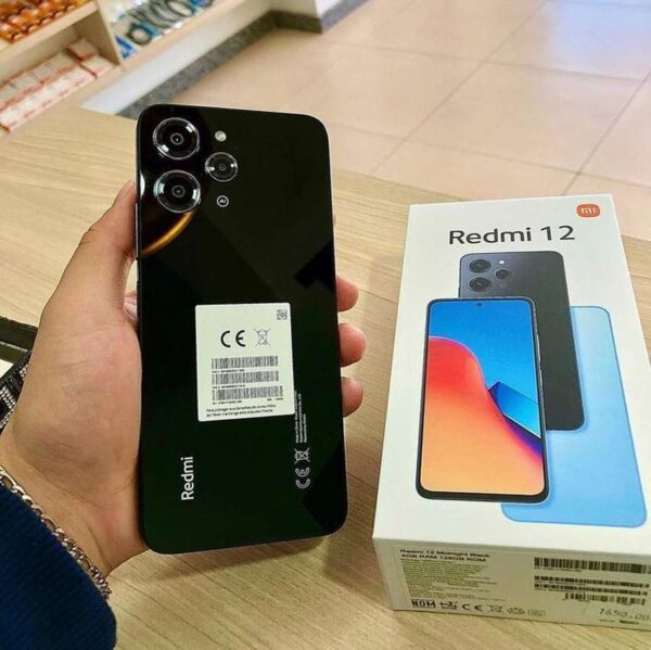 Xiaomi Redmi 12 Dual Sim 256 Gb Midnight Black 8 Gb Ram