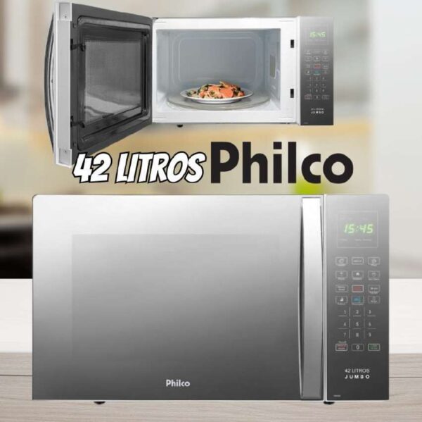 Micro-ondas Pmo42eb 42l Espelhado Philco