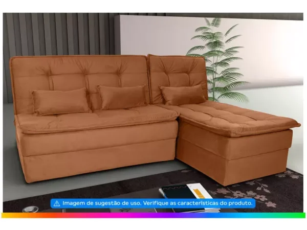 Sofá Cama Casal 3 Lugares
