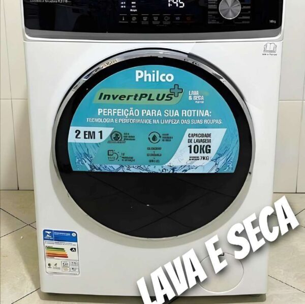 Lava E Seca Automática Philco Blanca Pls11 Inverter