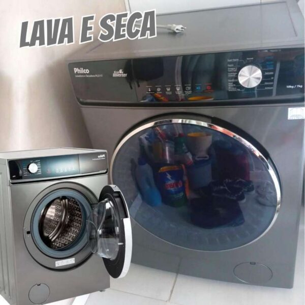 Lava E Seca Philco 16 Programas 10 Kg Inox Pls11t 220v