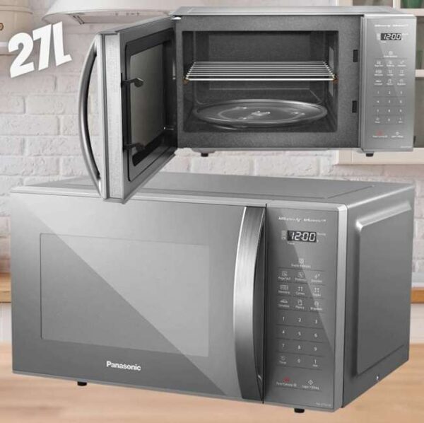 Micro ondas 27 Litros St55lmrun Prata Panasonic 110v