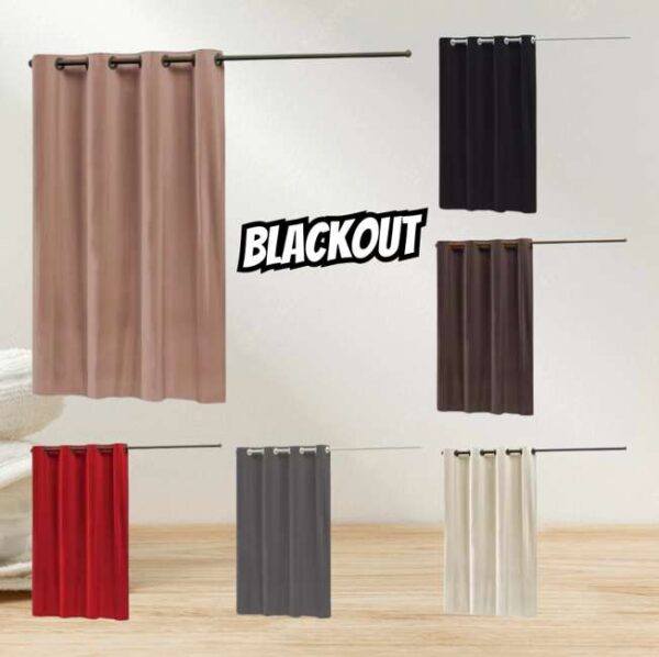 Cortina Blecaute Blackout Corta Luz Quarto Ou Sala
