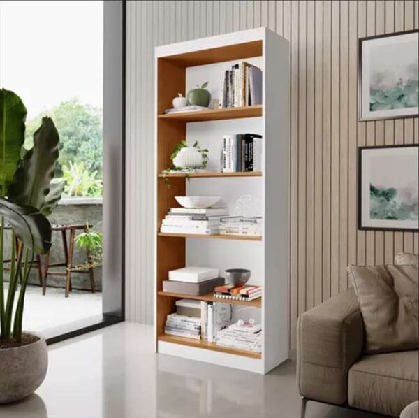 Rofemar Moveis Livreiro Estante Multiuso Com Prateleiras Para Livros