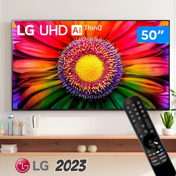 Smart Tv LG 50 Led 4k Uhd Wi-fi Bluetooth Hdr10 50ur871c0sa