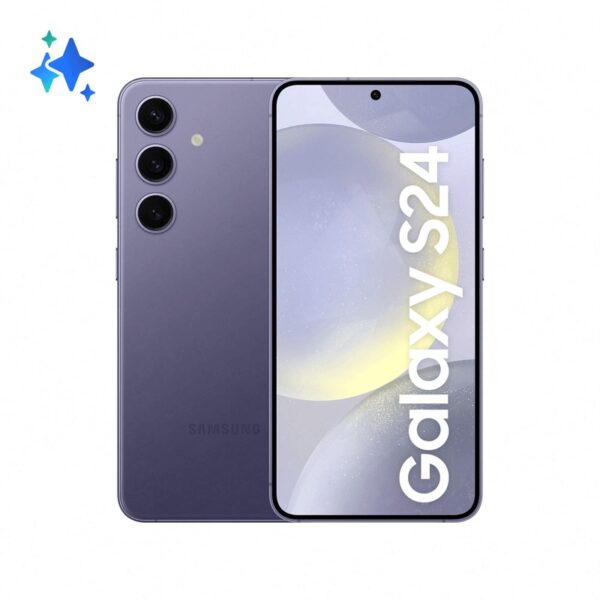 Celular Samsung Galaxy S24, 128GB, 8GB de RAM, Tela de 6.2″, Galaxy AI Violeta