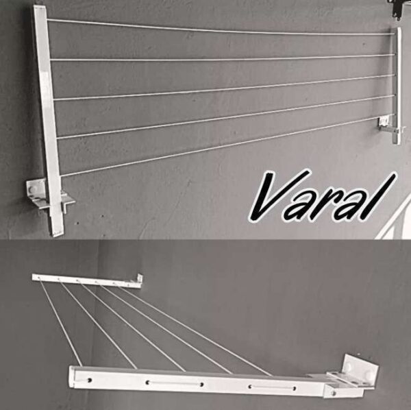 Varal Reforçado 60 Kg Retrátil