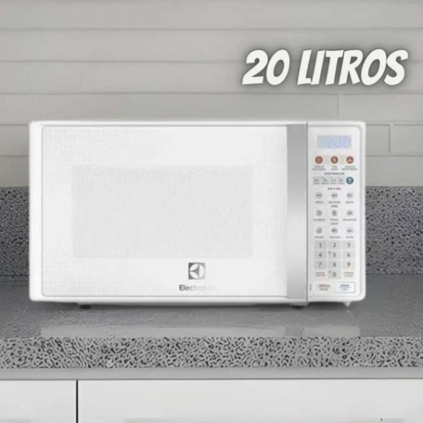 Micro-ondas Electrolux 20 Litros Função Tira Odor Branco Mto 220v