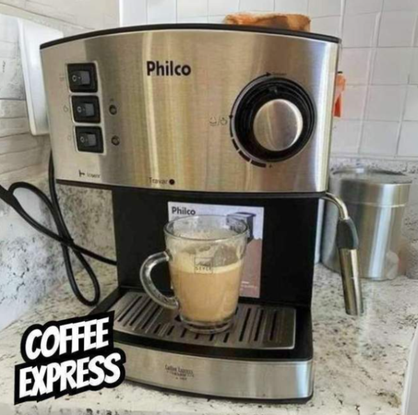 Cafeteira Philco Coffee Express 15 Bar Filtro Permanente